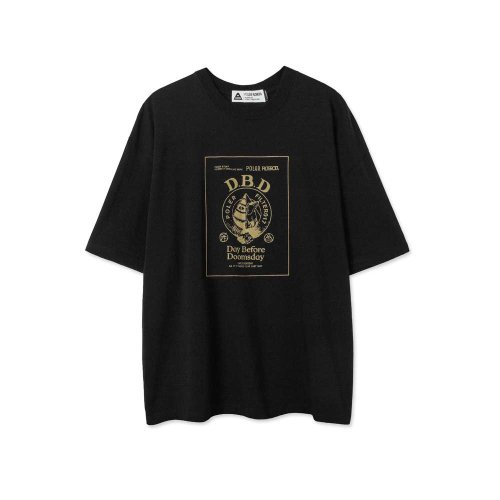 POLER 臺灣總代理 POLeR X Filter017 D.B.D Logo Tee 主視覺圖像短Tee / 黑色