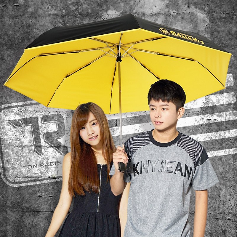 [TDN] Extremely powerful cooling vinyl automatic opening and closing umbrella-super large automatic umbrella UV resistant umbrella - Umbrellas & Rain Gear - Waterproof Material Black