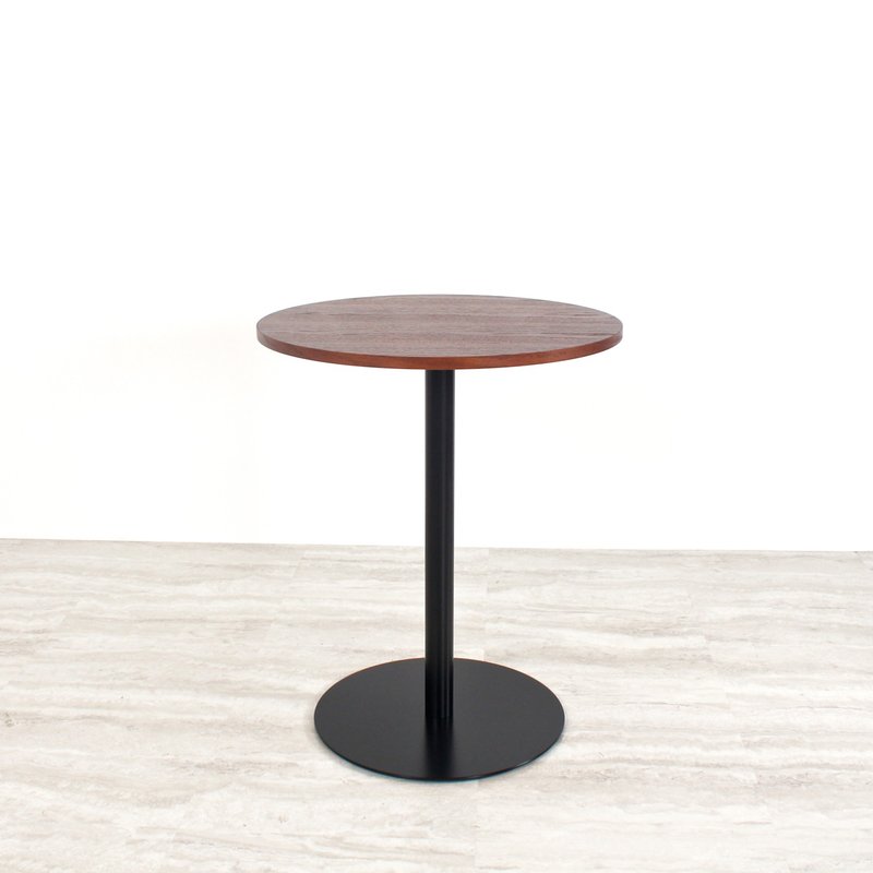 Nordic minimalist flat dining table / coffee table round - Dining Tables & Desks - Wood Brown