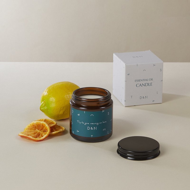 D&M Calm and Soothing Essential Oil Fragrance Candle (for melting Wax lamps) l Sweet Orange Lemon - Fragrances - Wax 