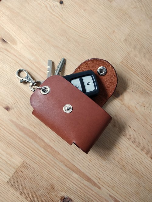 Handmade Leather mazda key Case.Car Keychain.Car Key Cover Holder. - Shop  Navy LeatherCraft Keychains - Pinkoi