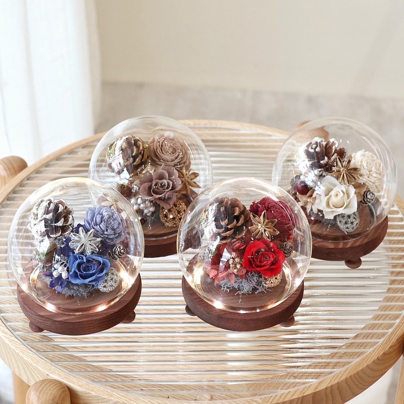 Christmas ball glass cup - Dried Flowers & Bouquets - Plants & Flowers 