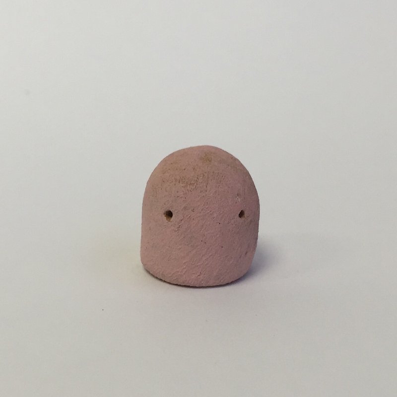 ブロックタオシリーズ - デセプション（Oufen -03）治癒は、小さなデスクトップシステムの陶器の飾りました - 置物 - 陶器 ピンク