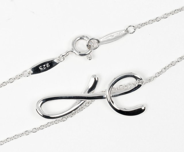 Tiffany&Co シルバーイニシャルネックレス Y ティファニー イニシャルY