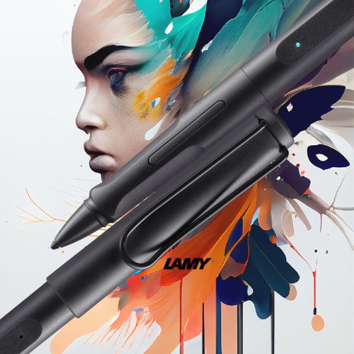 LAMY TAIWAN 官方旗艦館 LAMY ipad 專用數位觸控筆-iphone不適用 / safari note+ / 黑色