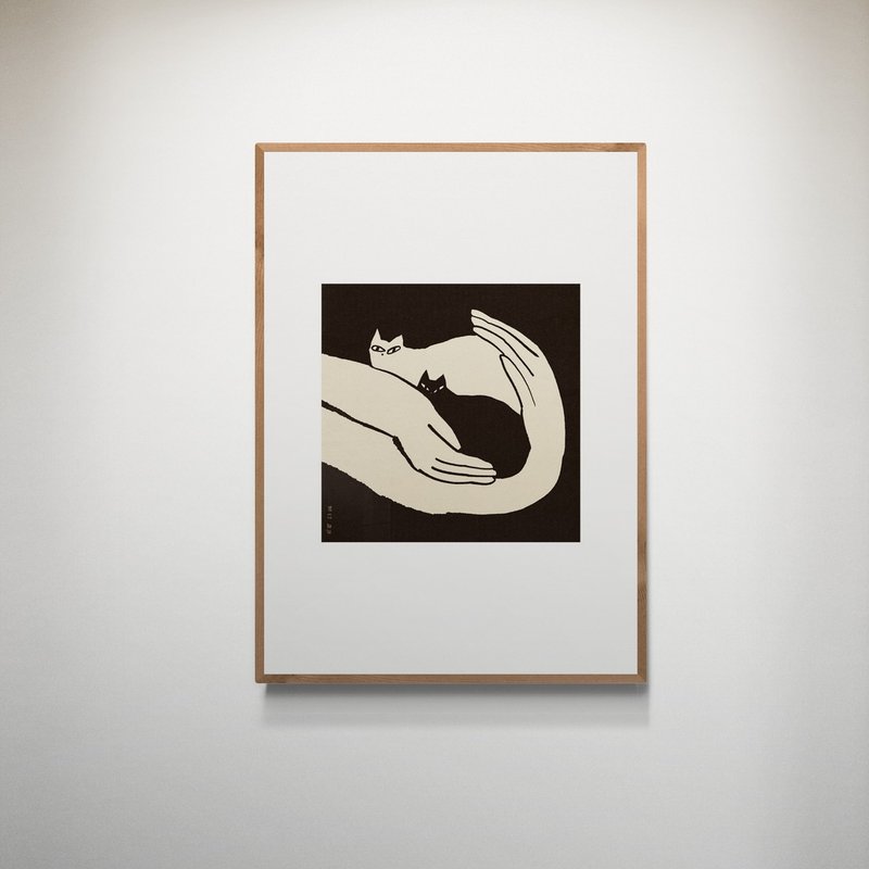 【Art Hanging】Enikő Katalin Eged | Kittens - Posters - Paper 