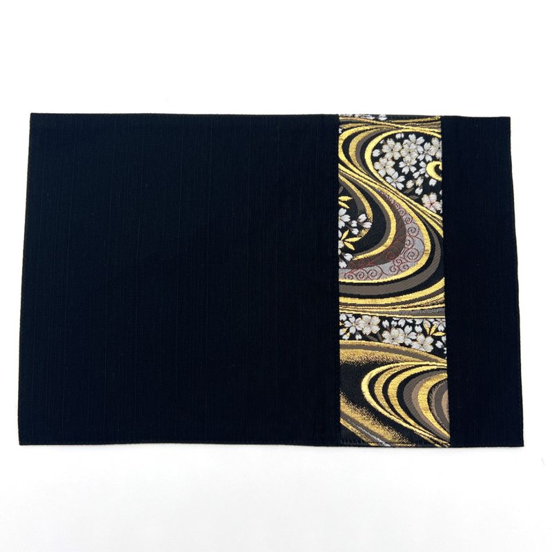 Nishijin-ori / Kinran Tea Mat - Other - Polyester Black