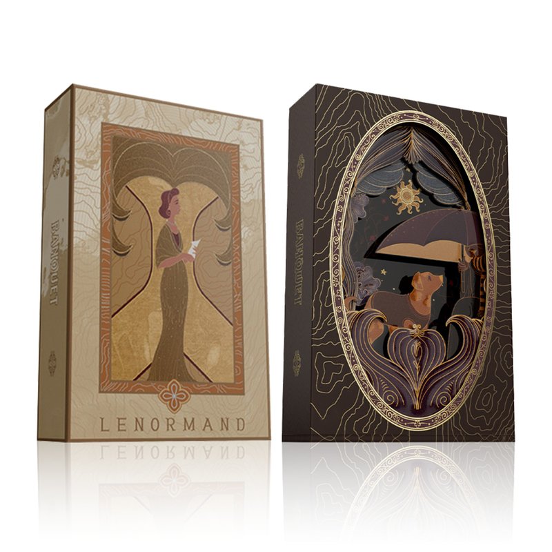 閣樓宴會利諾曼雷諾曼卡 Banquet Lenormand - 桌遊/卡 Game - 紙 多色