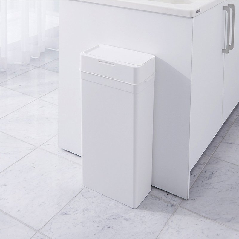 Japan like-it floor-to-ceiling press-type airtight deodorant trash can 25L - Trash Cans - Plastic 