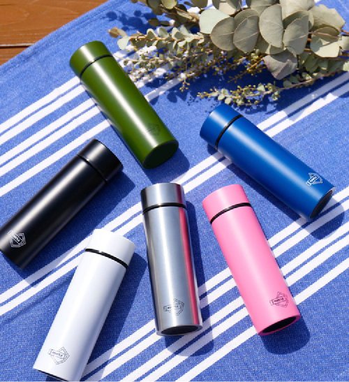 POKETLE  Extremely lightweight mini thermos POKETLE S (vanilla white)  (company product) - Shop Givings Vacuum Flasks - Pinkoi