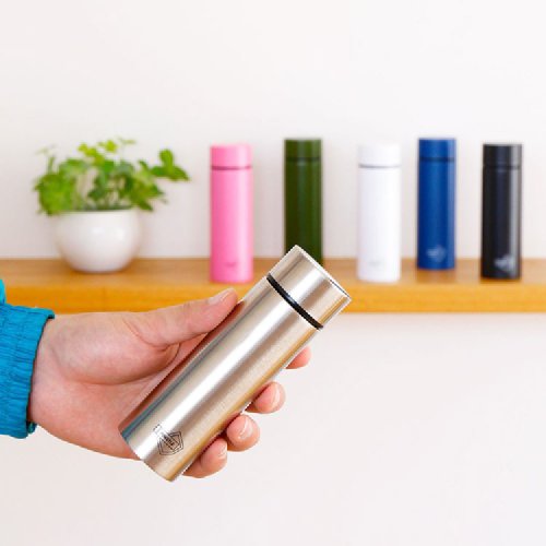 POKETLE  Extremely lightweight mini thermos POKETLE S (vanilla white)  (company product) - Shop Givings Vacuum Flasks - Pinkoi