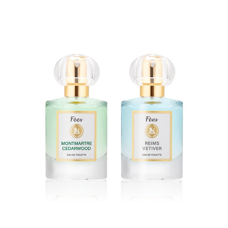 [Fees Beaute] French Fragrance Eau de Toilette 30ml (Montmartre Cedar/Reims Vetiver) - Perfumes & Balms - Other Materials White