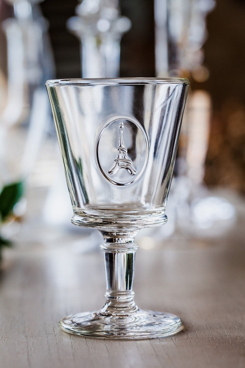 艾菲爾玻璃高腳杯 - 酒杯/酒器 - 玻璃 透明