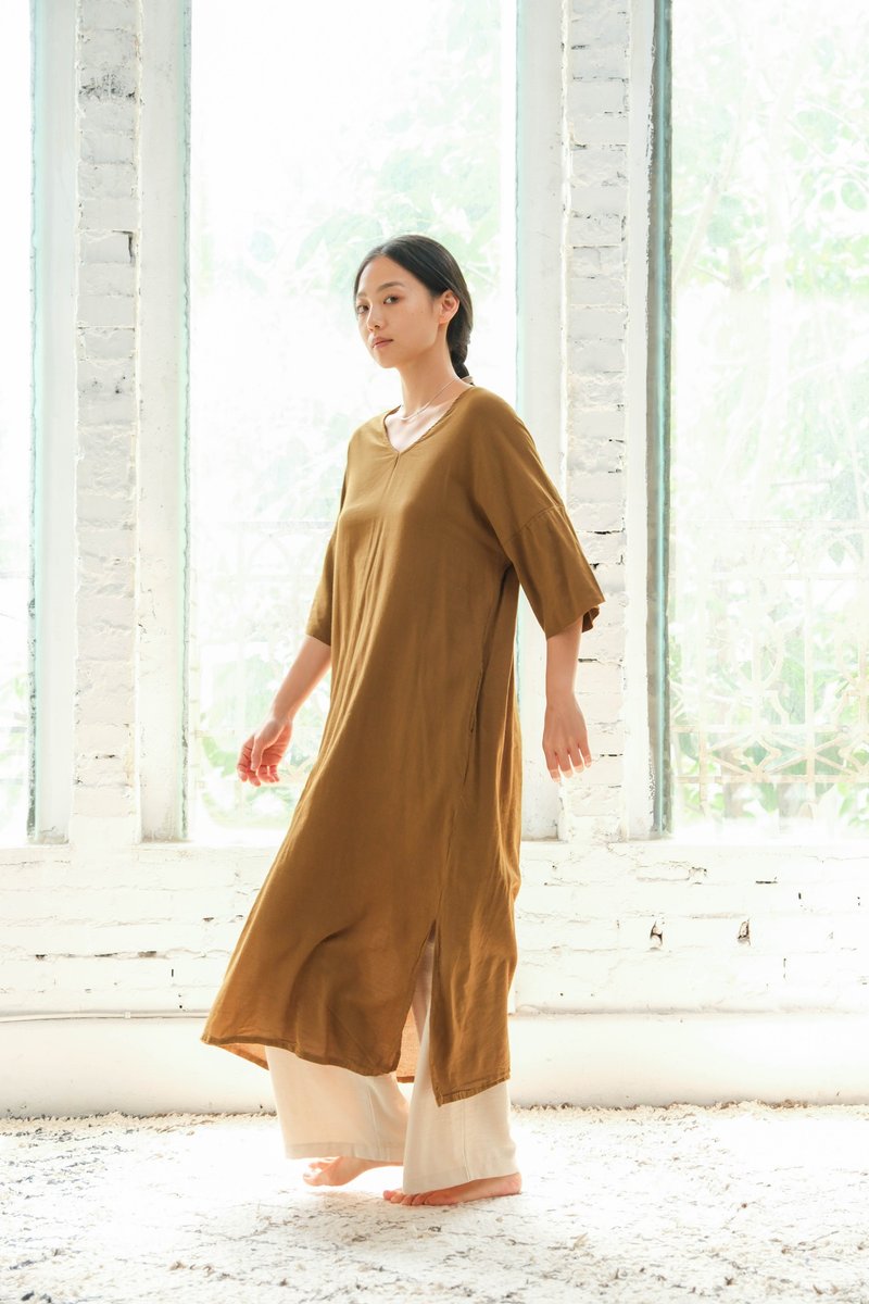 【微瑕特惠】Omake 洋裝及其他類 - 洋裝/連身裙 - 棉．麻 多色