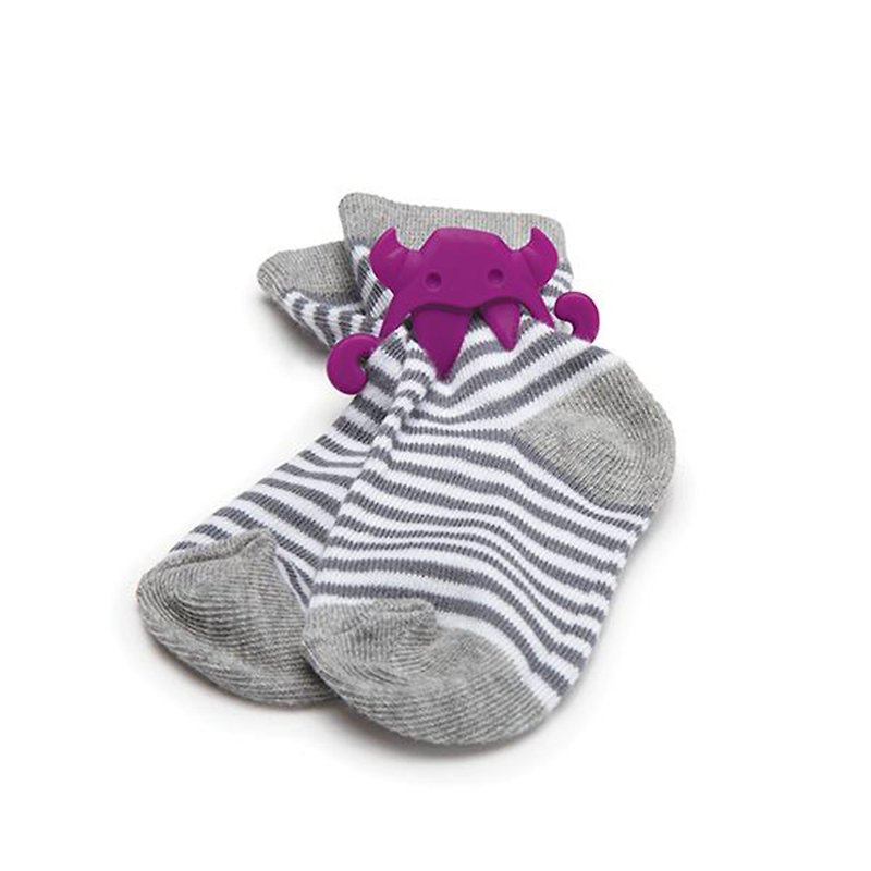 OTOTO 小襪獸-襪子夾(8入) - 洗衣液/衣物清潔 - 矽膠 多色