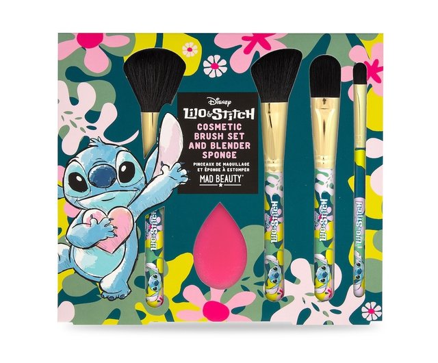 英国製 MAD BEAUTY スティッチシリーズ メイクブラシ ギフトボックス