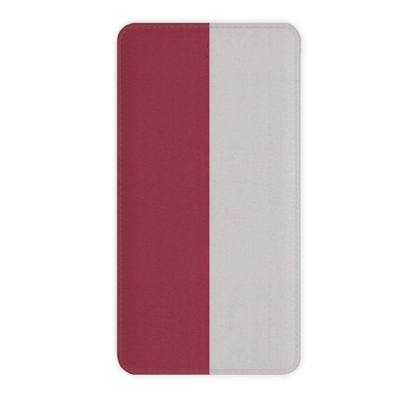10000mAh Imitation Leather Power Bank - Chargers & Cables - Plastic 