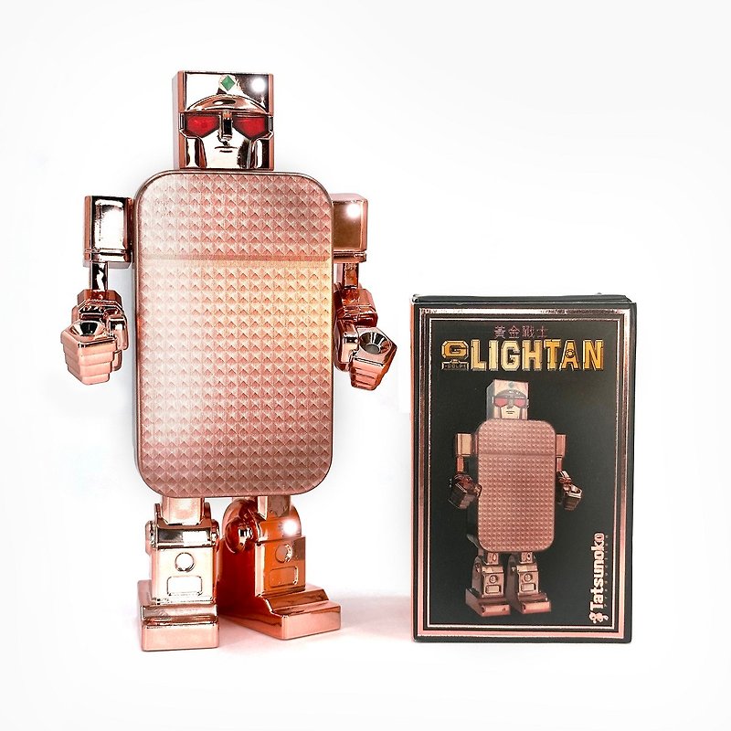 Gold Lightan TinBot - Stuffed Dolls & Figurines - Other Metals Gold