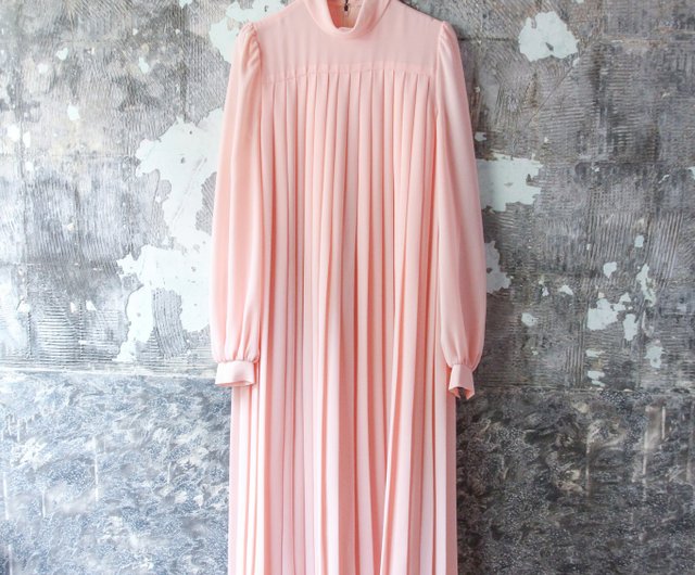 Japanese high neck outlet dress