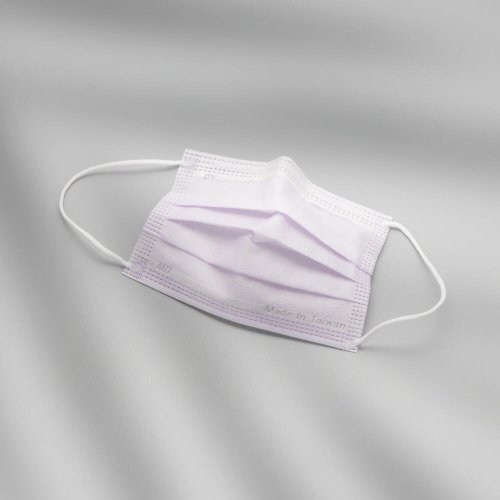 文賀口罩 文賀生技 單色系列 紫色 50入 兒童平面醫用口罩