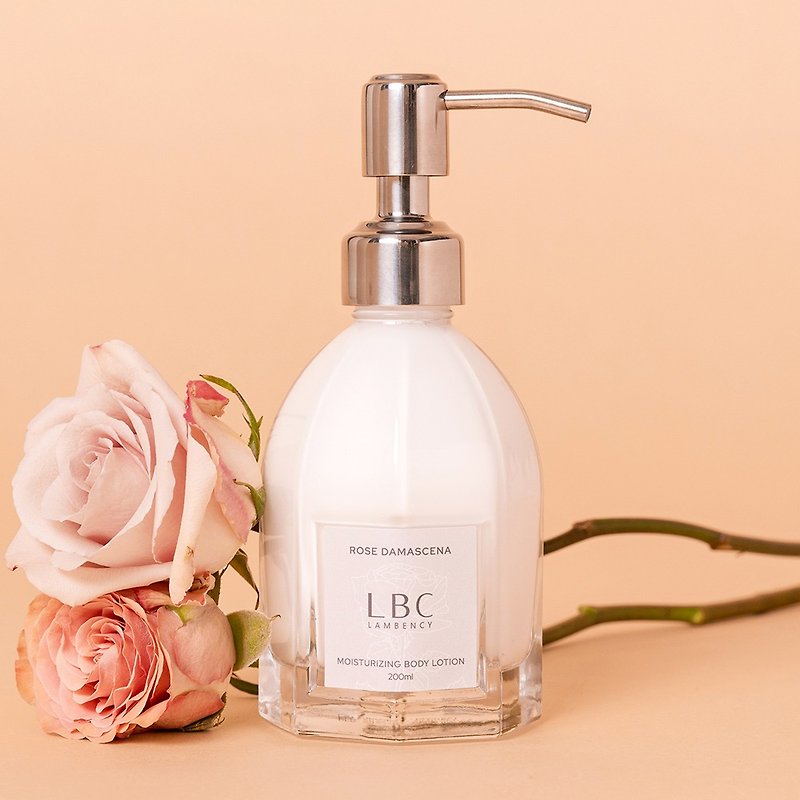 LBC 水漾玫瑰香氛身體乳 200ml - 潤膚露/按摩油 - 玻璃 