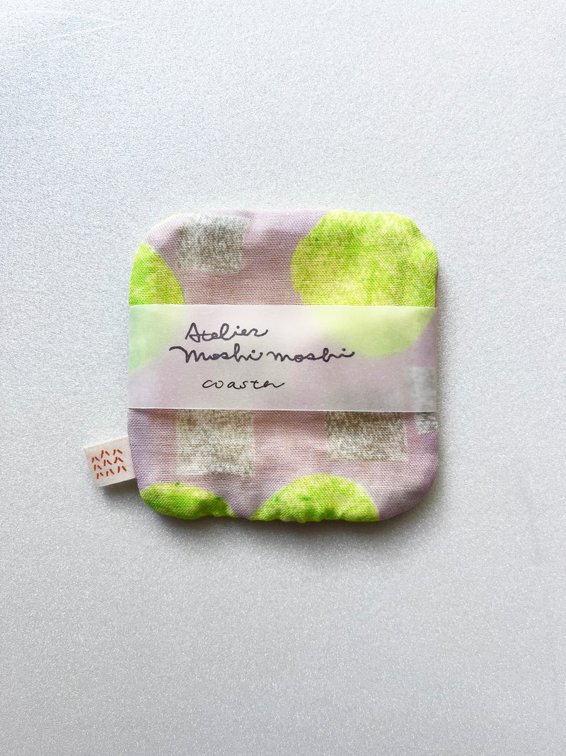 moshimoshi 杯墊 | taro - 杯墊 - 棉．麻 
