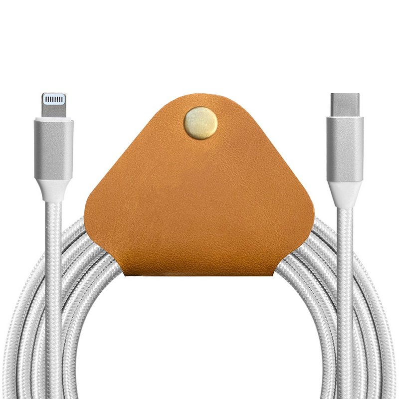 【2年保固】ENABLE ZOOM! USB-C to Lightning 編織快速充電線 - 行動電源/充電線 - 鋁合金 多色