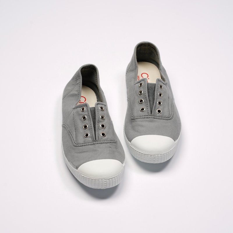 CIENTA Canvas Shoes 70997 23 - Women's Casual Shoes - Cotton & Hemp Gray