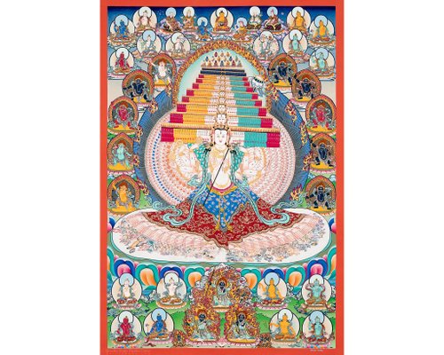 Boudha Stupa Thanka Centre 杜卡唐卡 | 手繪西藏藝術 促進神聖保護與智慧