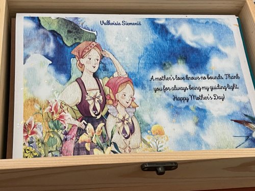 Valkoisia Siemeniä 4款手作卡片套組 母親節禮物 設計師筆記本 團購 企業伴手禮
