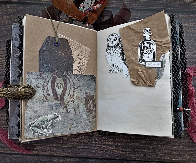 Grimoire/Spellbook Large Handmade Book by Handmade , Hardcover | Pangobooks