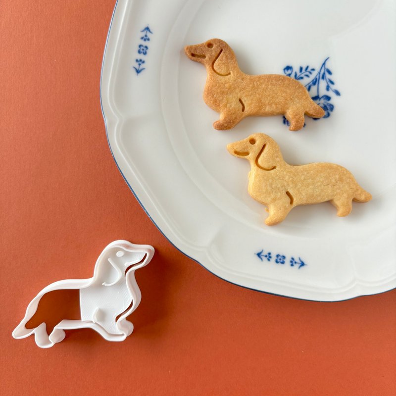 犬・ダックスフンド【クッキー型】 - 廚具 - 塑膠 