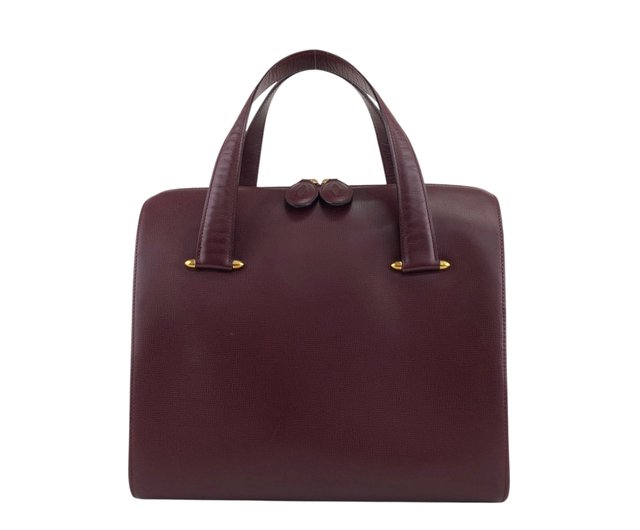✨Cartier✨カルティエ✨ボルドー✨レザー✨マストライン✨ヴィンテージ✨ Cartier カルティエ マストライン ショルダーバッグ ボルドー