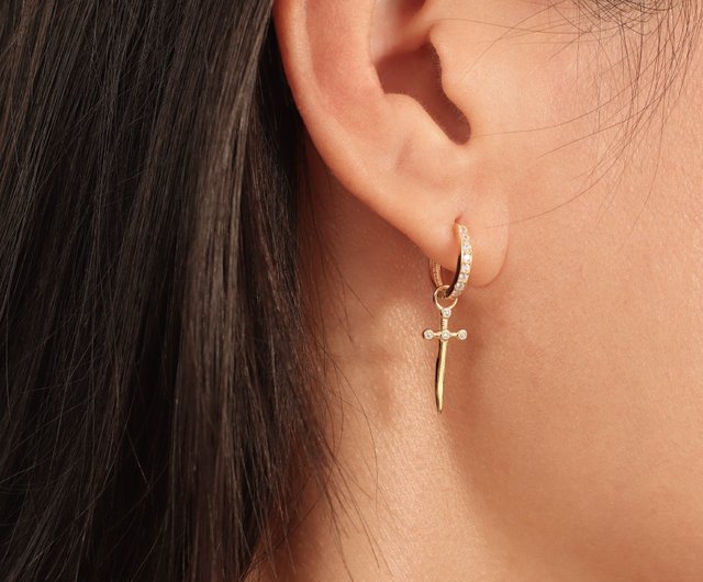 グランドセイコー セール S925 シルバー ダイヤモンド ピアス クロスピアス シンプル 18K アクセサリー