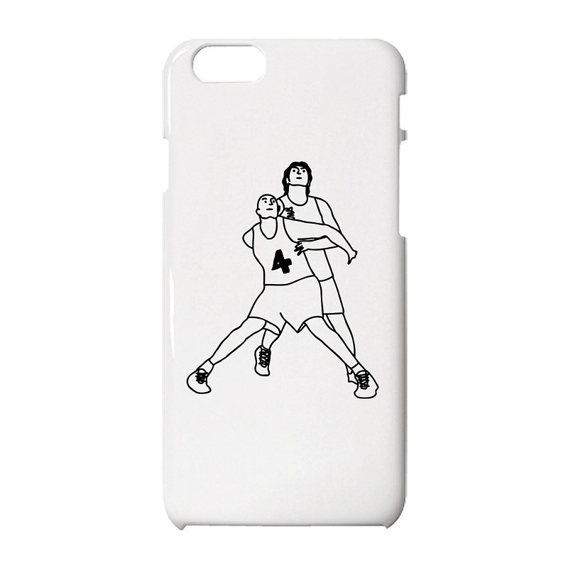バスケ#3 iPhoneケース - スマホケース - プラスチック ホワイト