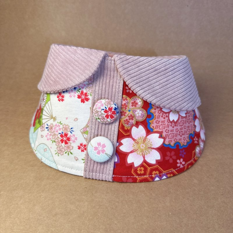 NAMICHI 和風系列 41-45cm 寵物圍巾 現貨 - 項圈/牽繩 - 棉．麻 