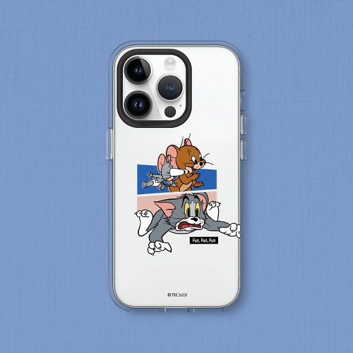 犀牛盾RHINOSHIELD Clear透明防摔手機殼∣湯姆貓與傑利鼠/驚呆表情包 for iPhone