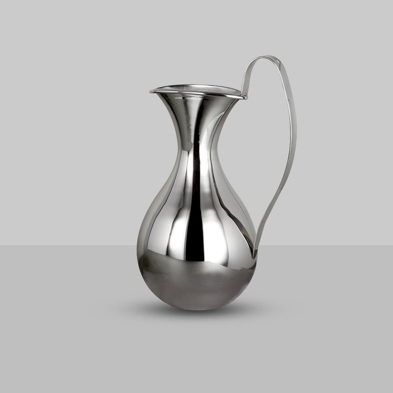ZACCA - GRECO 造型水壺 - 水瓶/水壺 - 不鏽鋼 銀色