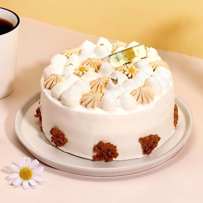 [Nanmi Sakurado] Snow Flower Garden - Caramel Wild Berry Cake (6 inches) - Cake & Desserts - Fresh Ingredients 