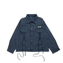 デニムパッチワークMA-1ジャケット - ショップ First Edition