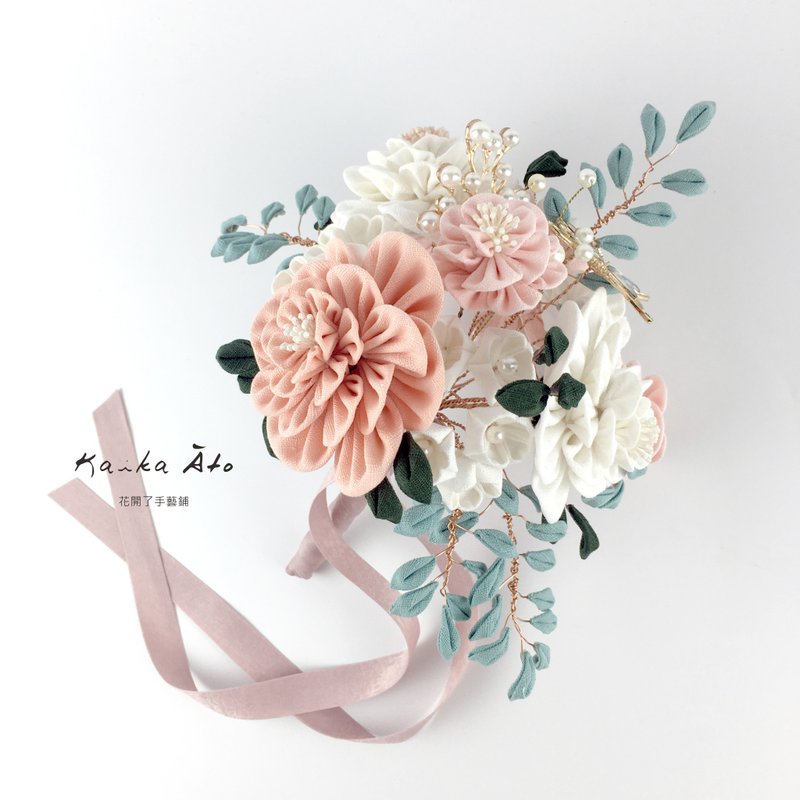 Love you love you romantic love / bridal bouquet - อื่นๆ - โลหะ ขาว