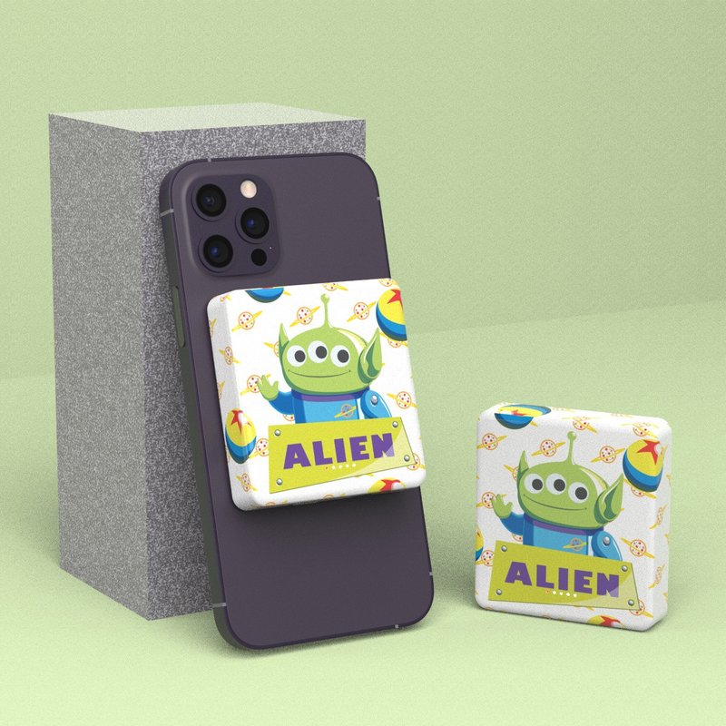 【限量】Toy Story 8000mAh 磁吸式行動充電 - 你好三眼仔 - 行動電源/充電線 - 塑膠 白色