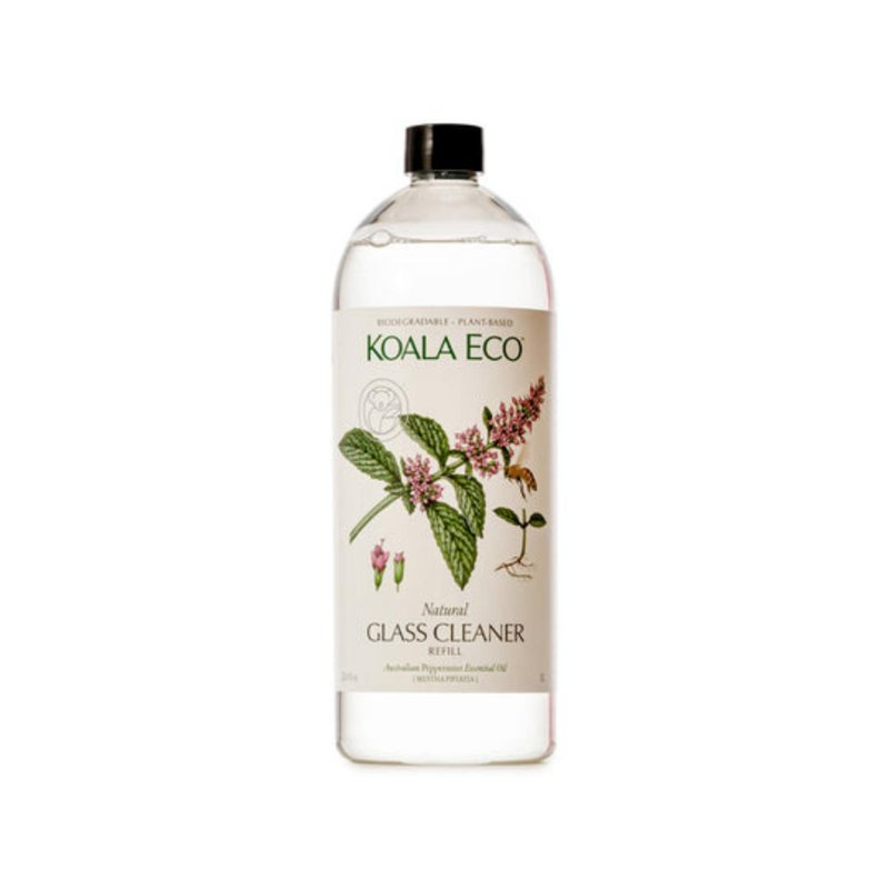 友善良品【閃亮玻璃清潔劑】補充瓶 | 薄荷-澳洲科菈KOALA ECO - 其他 - 濃縮/萃取物 透明