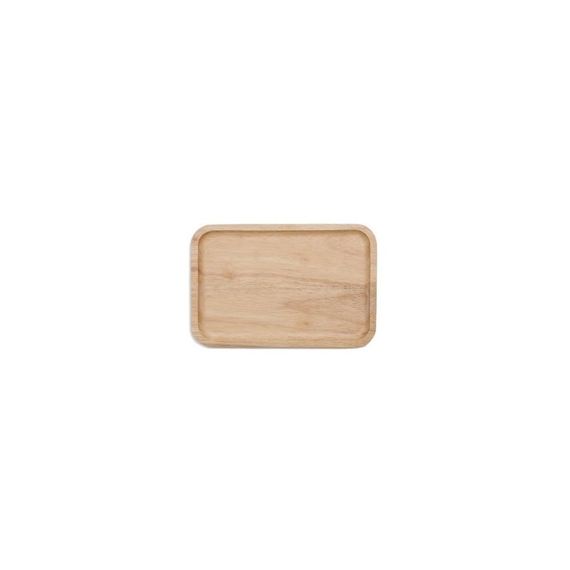 CREALIVE DEPT. Forest Ranger Badger Wooden Tray / Meese wood tray (small) - จานเล็ก - ไม้ 