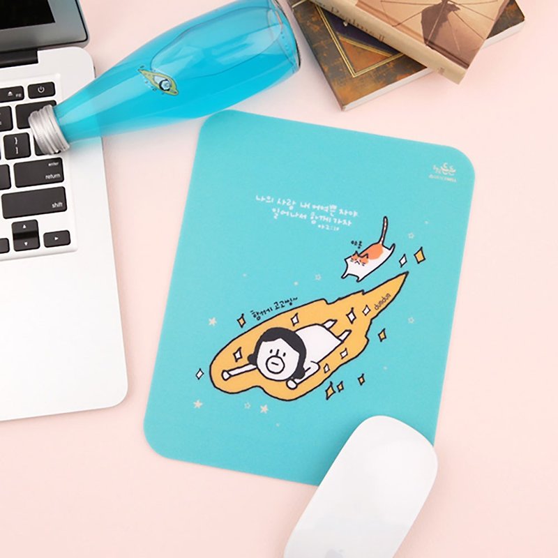 Hello DunDun Mouse Pad 02. Go! - Mouse Pads - Plastic 