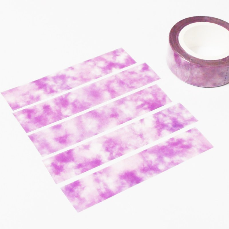 Masking Tape Purple Marble - Washi Tape - Paper 