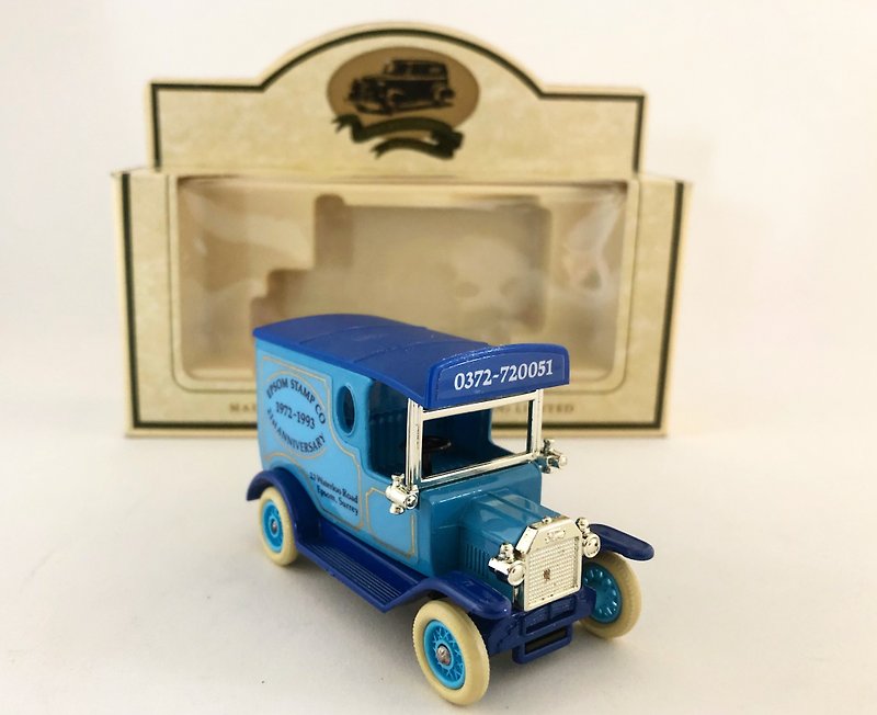 British system early blue sky philatelic T-car (including original box) (Pinkoi limited) (J) - Items for Display - Other Metals Blue