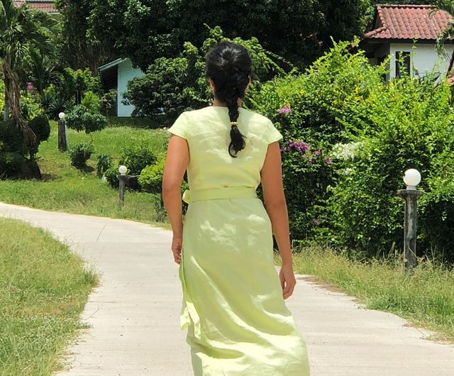 lemon and lime dress