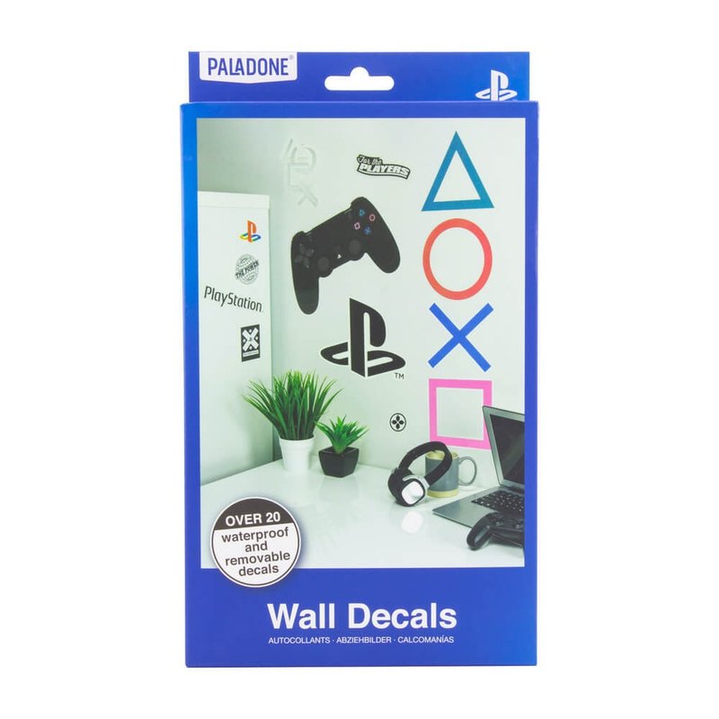 【Playstation】豪華防水壁貼組 共22款 /PS4 /PS5 - 壁貼/牆壁裝飾 - 防水材質 多色