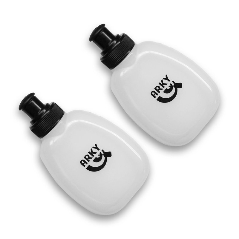ARKY 超輕量口袋運動水壺-170ml(2入) - 運動配件 - 其他材質 白色